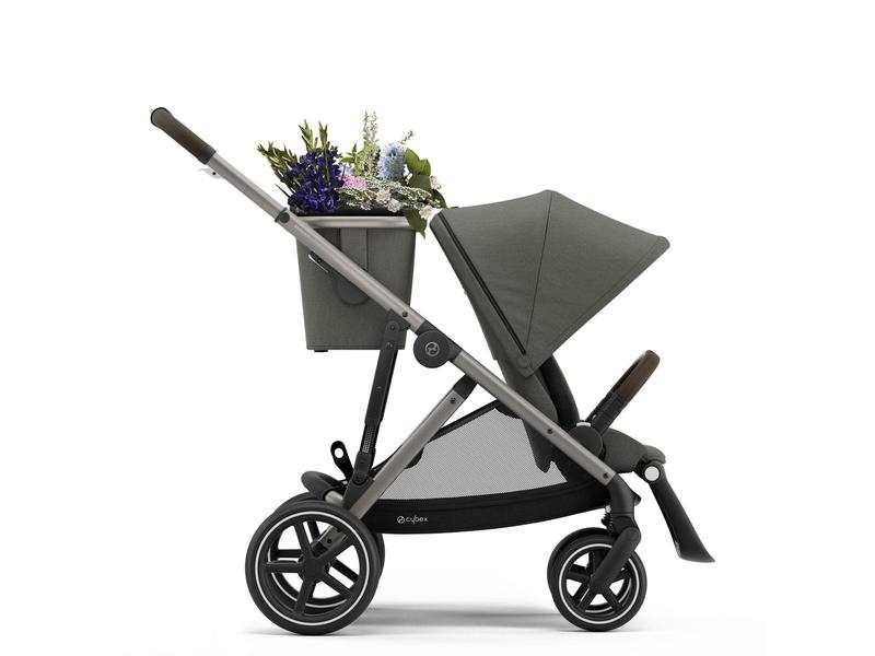 Poussette GAZELLE S châssis Bronze siège Soho Grey 2020