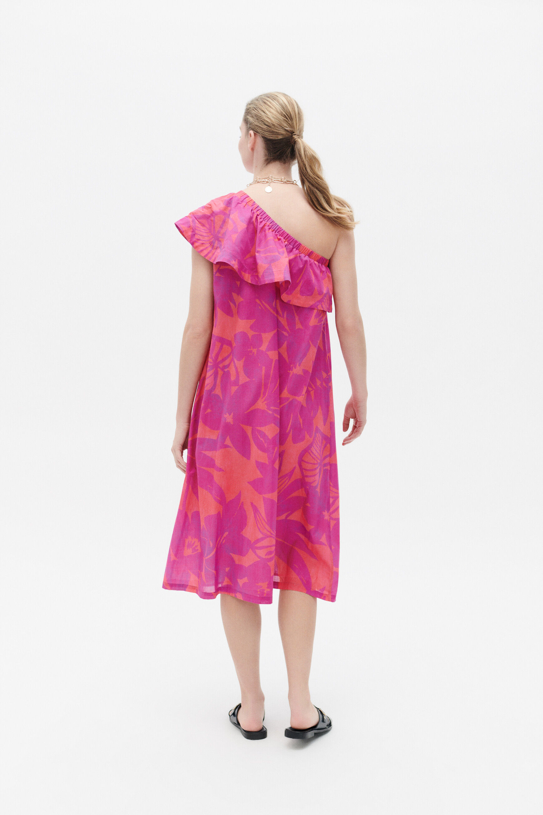 Robe rmichelle rose femme