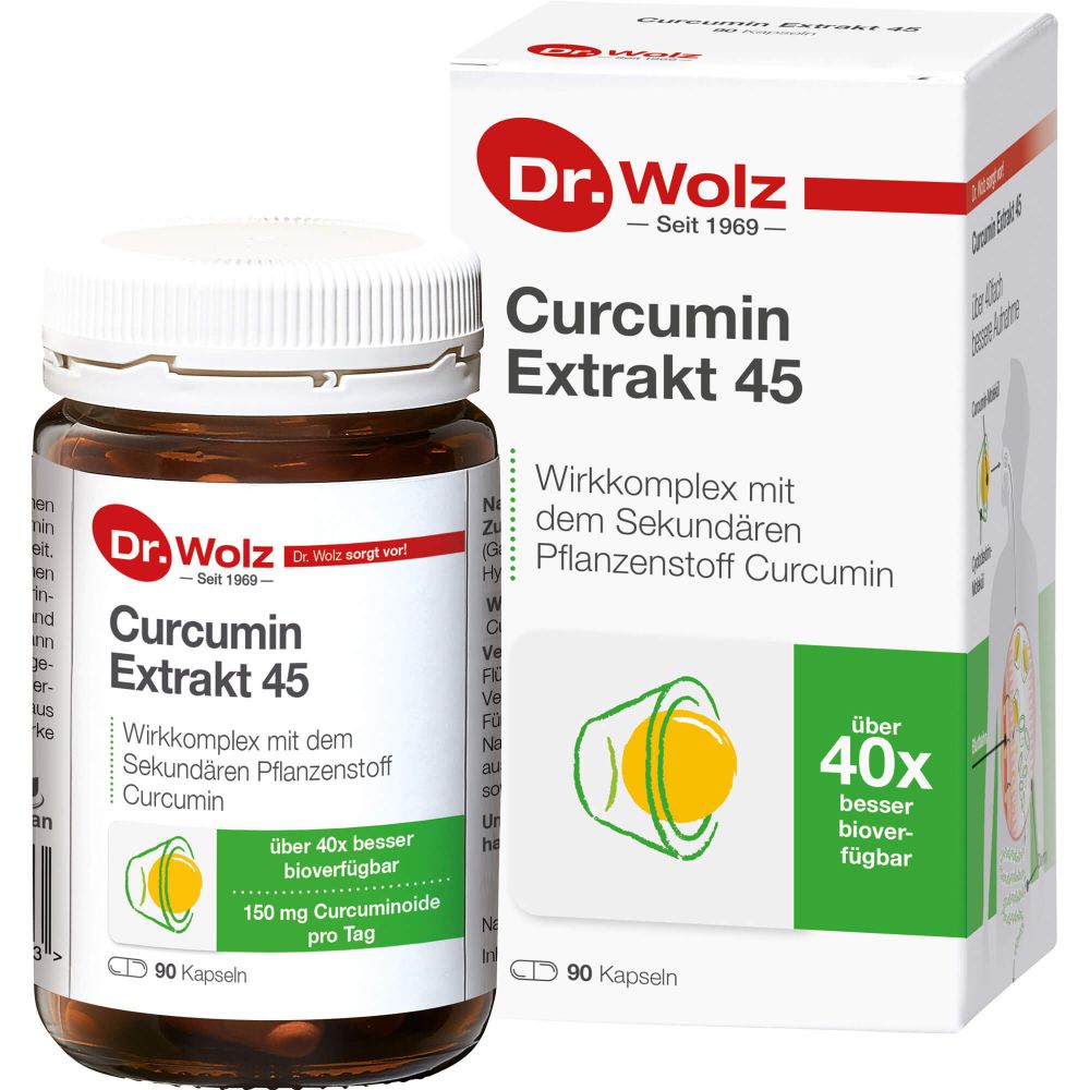 CURCUMIN EXTRAKT 45 Dr.Wolz Kapseln