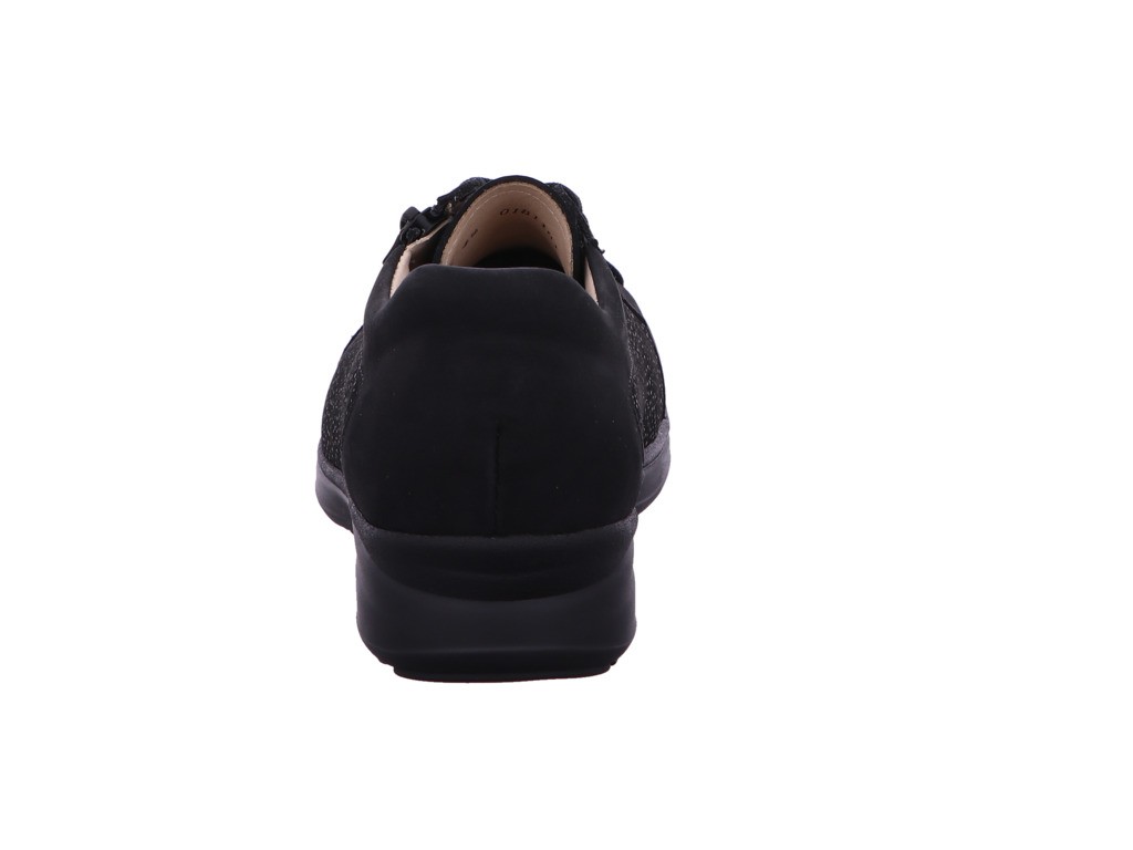 FINN COMFORT Komfort Schnürer schwarz BEXLEY