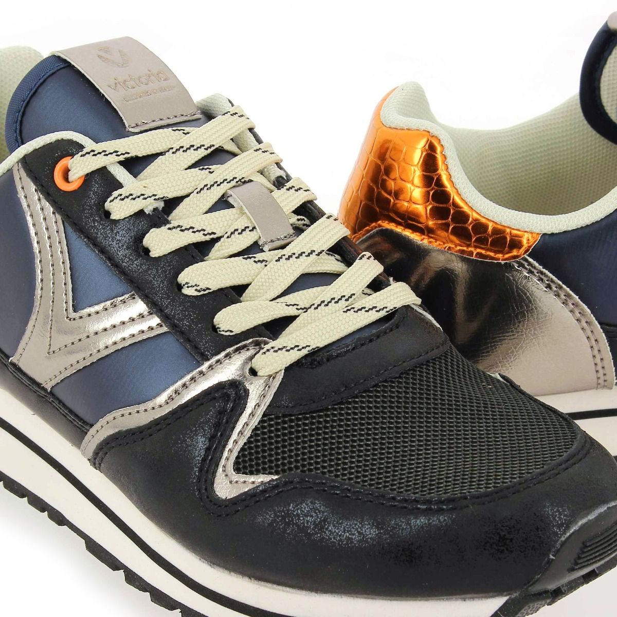 Victoria  1141134 COMETA NYLON METAL - Noir Multi