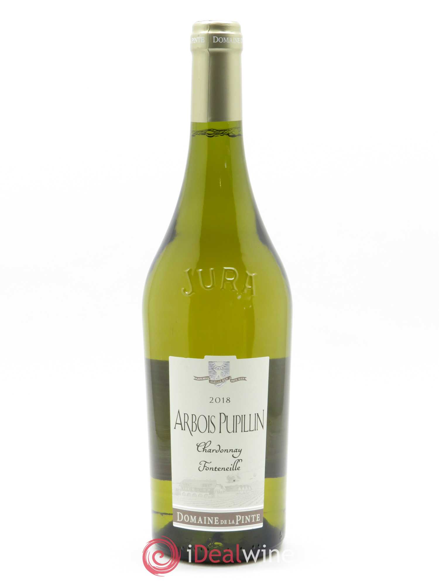 Arbois Pupillin Chardonnay Fonteneille Domaine de la Pinte  2018 - Lot de 1 Bouteille