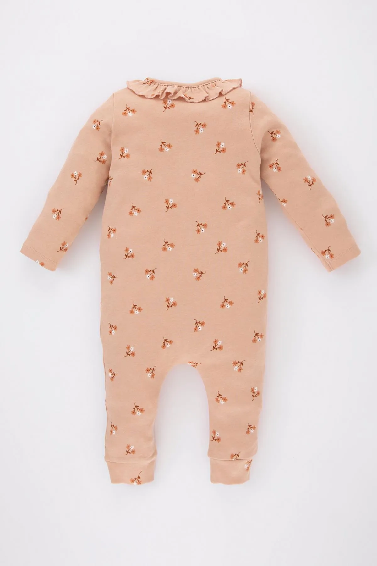 DeFacto  Blumen-Jumpsuit-Haarband für Babys und Mädchen, 2er-Set