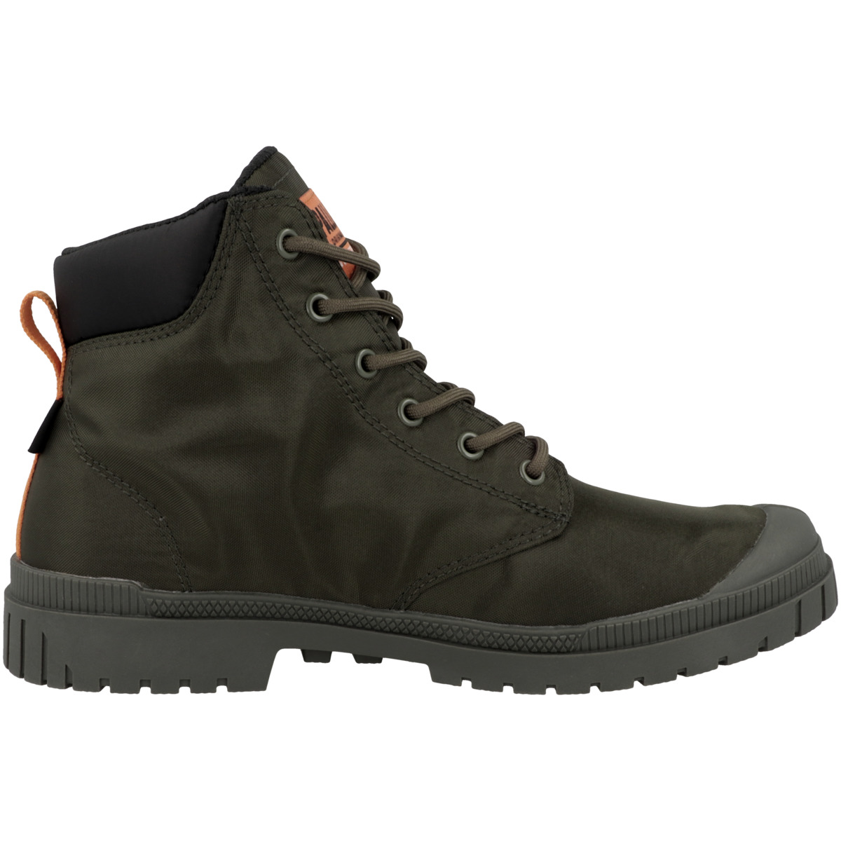 Palladium Pampa Sp20 Cuff Wp+ Schnürboots dunkelgruen