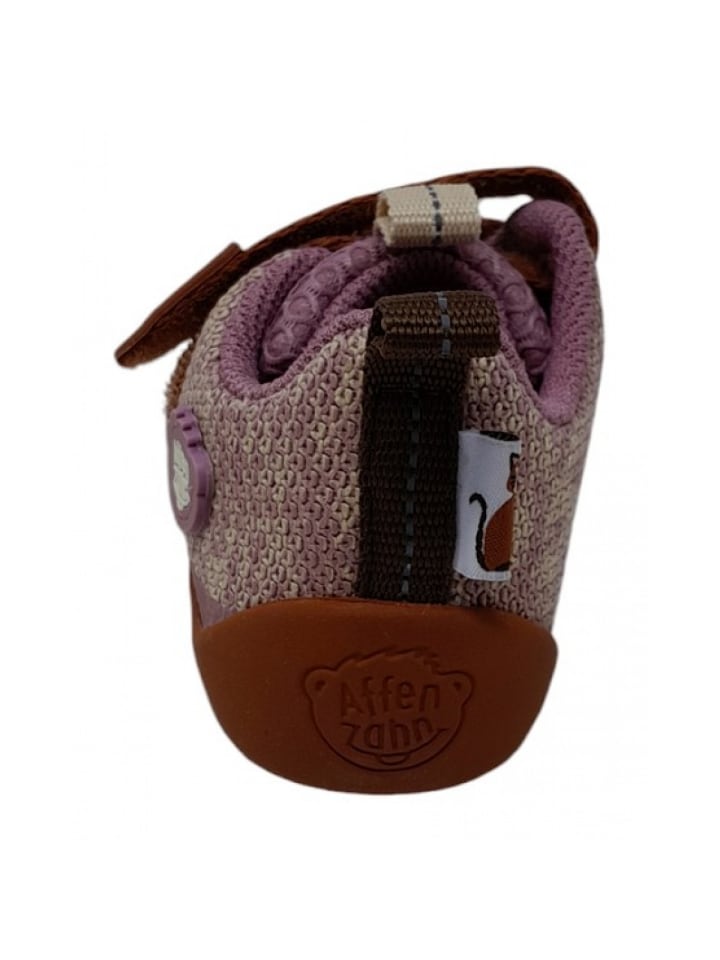 Affenzahn Klettschuh Knit Happy Cat in Rosa günstig kaufen