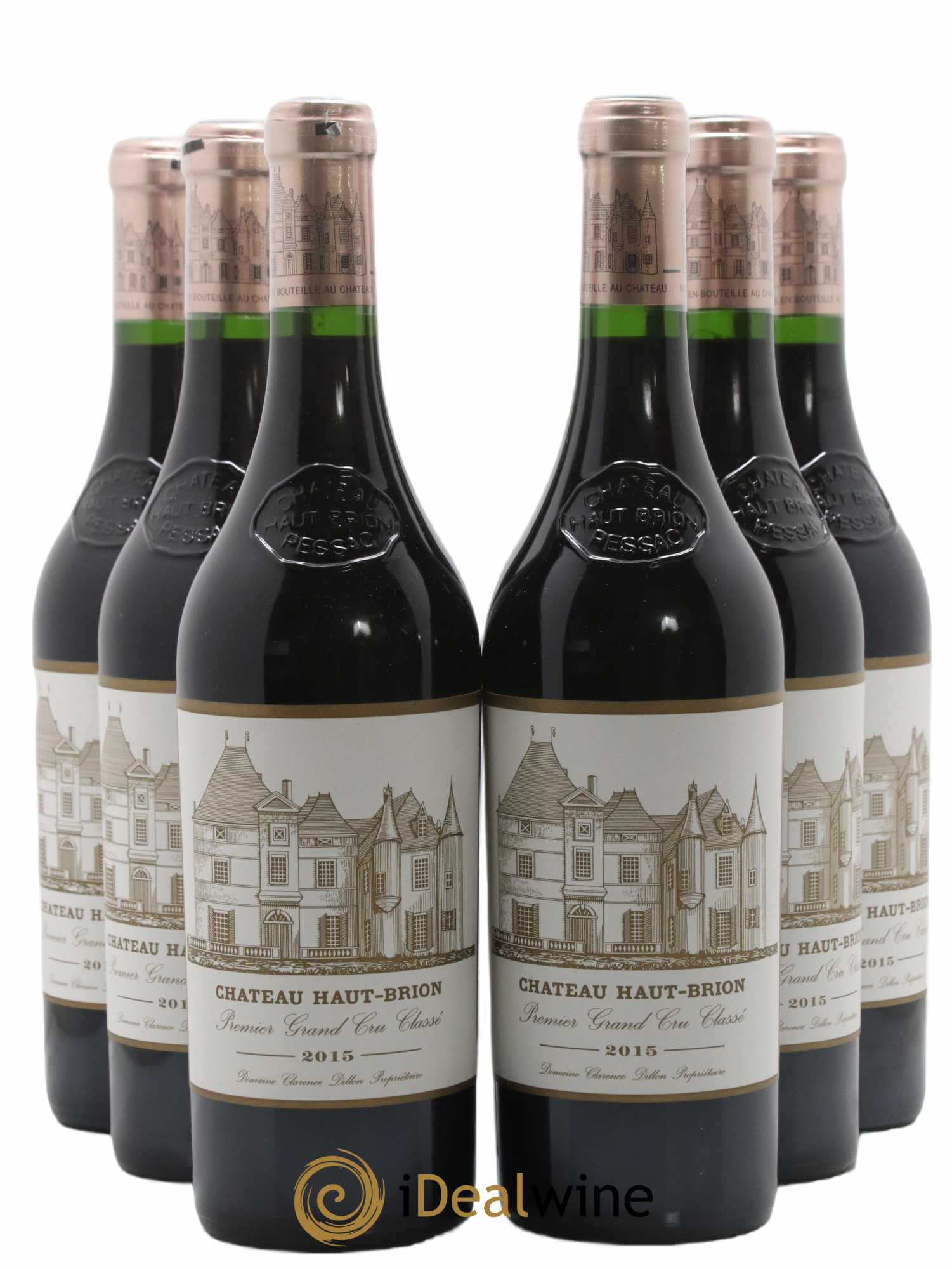 Château Haut Brion 1er Grand Cru Classé  2015 - Lot de 6 Bouteilles
