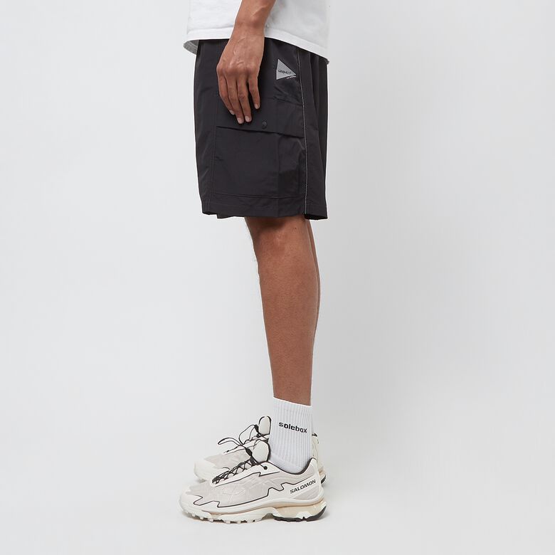 Gramicci x And Wander Patchwork Wind Short black