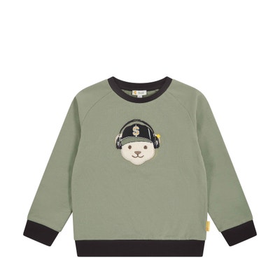 Sweatshirt, dunkelgrün für Jungs