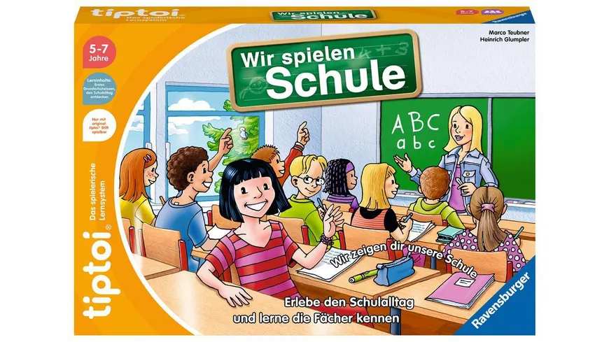 Ravensburger tiptoi - Spiel - Wir spielen Schule - Spiel von Ravensburger ab 5 Jahren