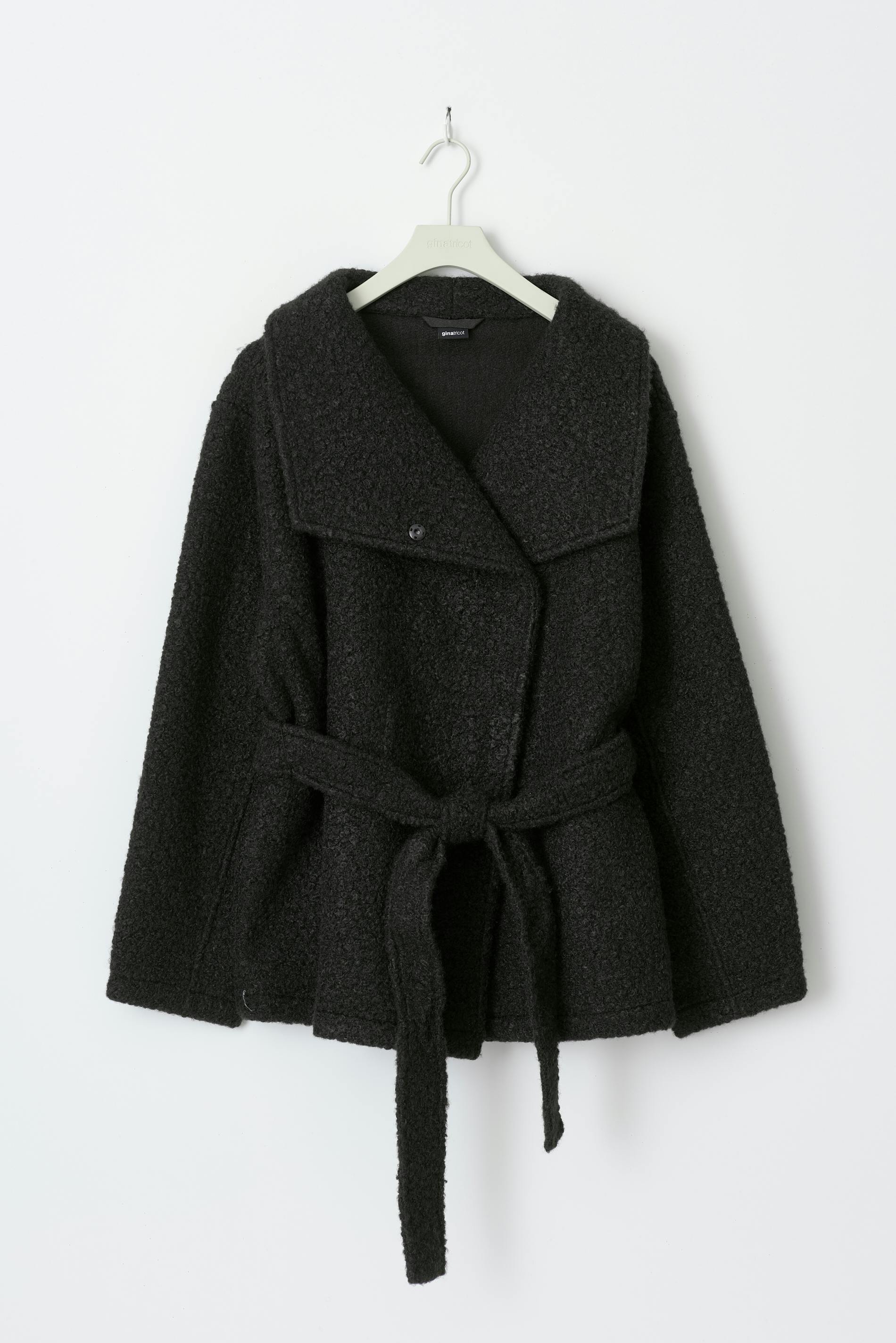 Soft belted jacket