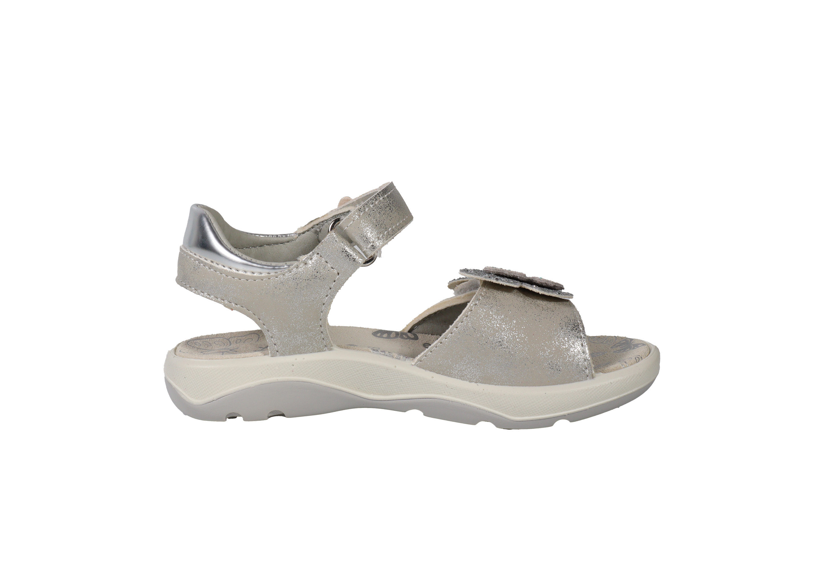 Lurchi Sandale Farfalla - silber