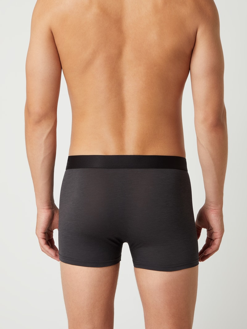 Trunks aus Jersey im 2er-Pack in anthrazit