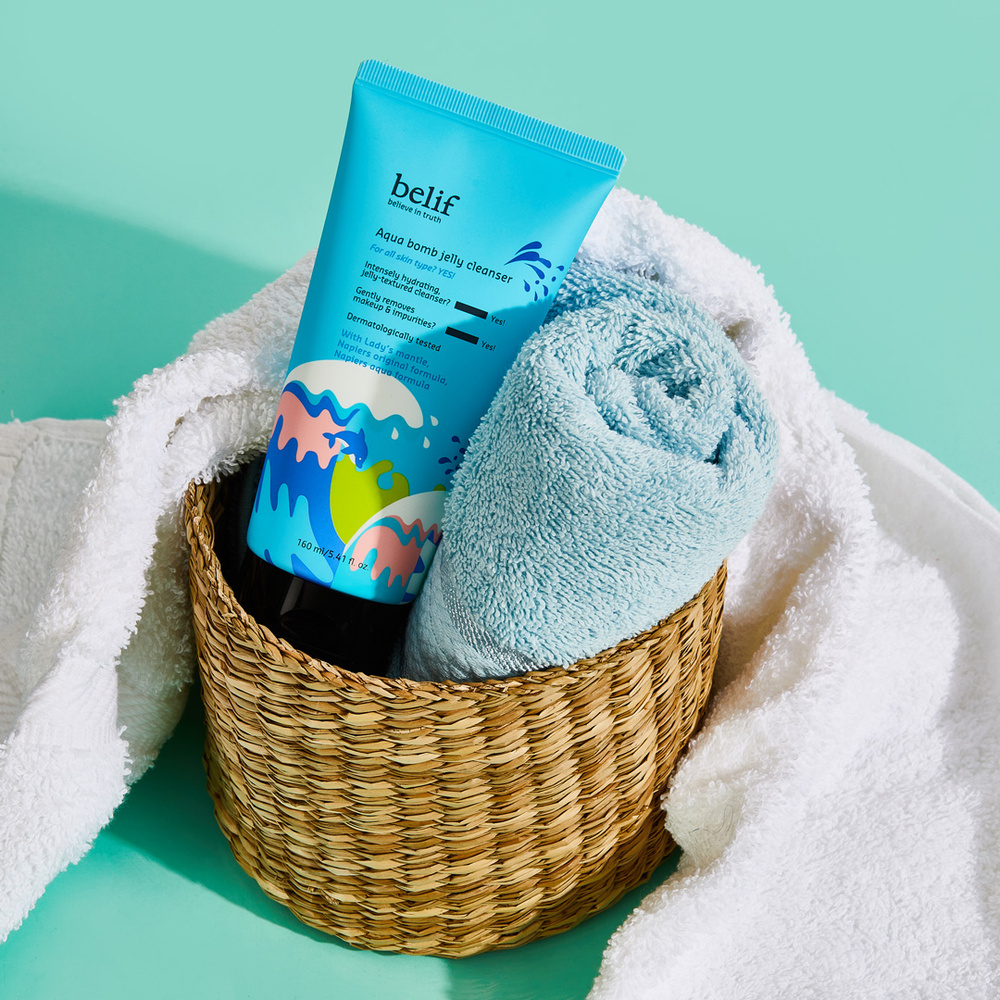 belif AQUA BOMB JELLY CLEANSER Nettoyant