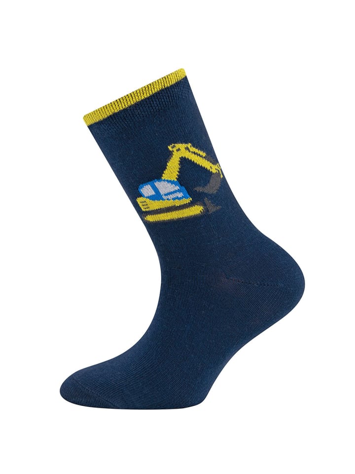 ewers Socken 3er Pack Baustelle in blau-grün günstig kaufen