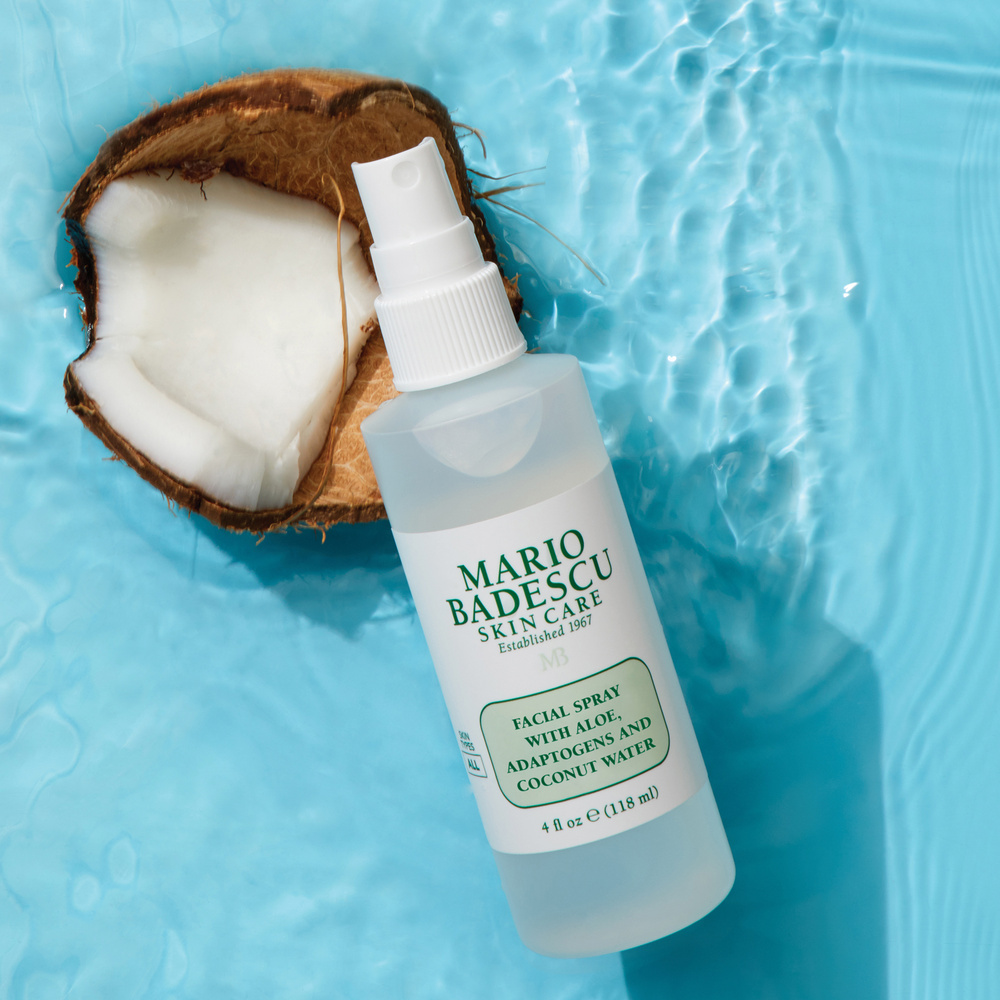 Mario Badescu Spray visage Aloe, Adaptogenes et Eau de Coco Spray Visage