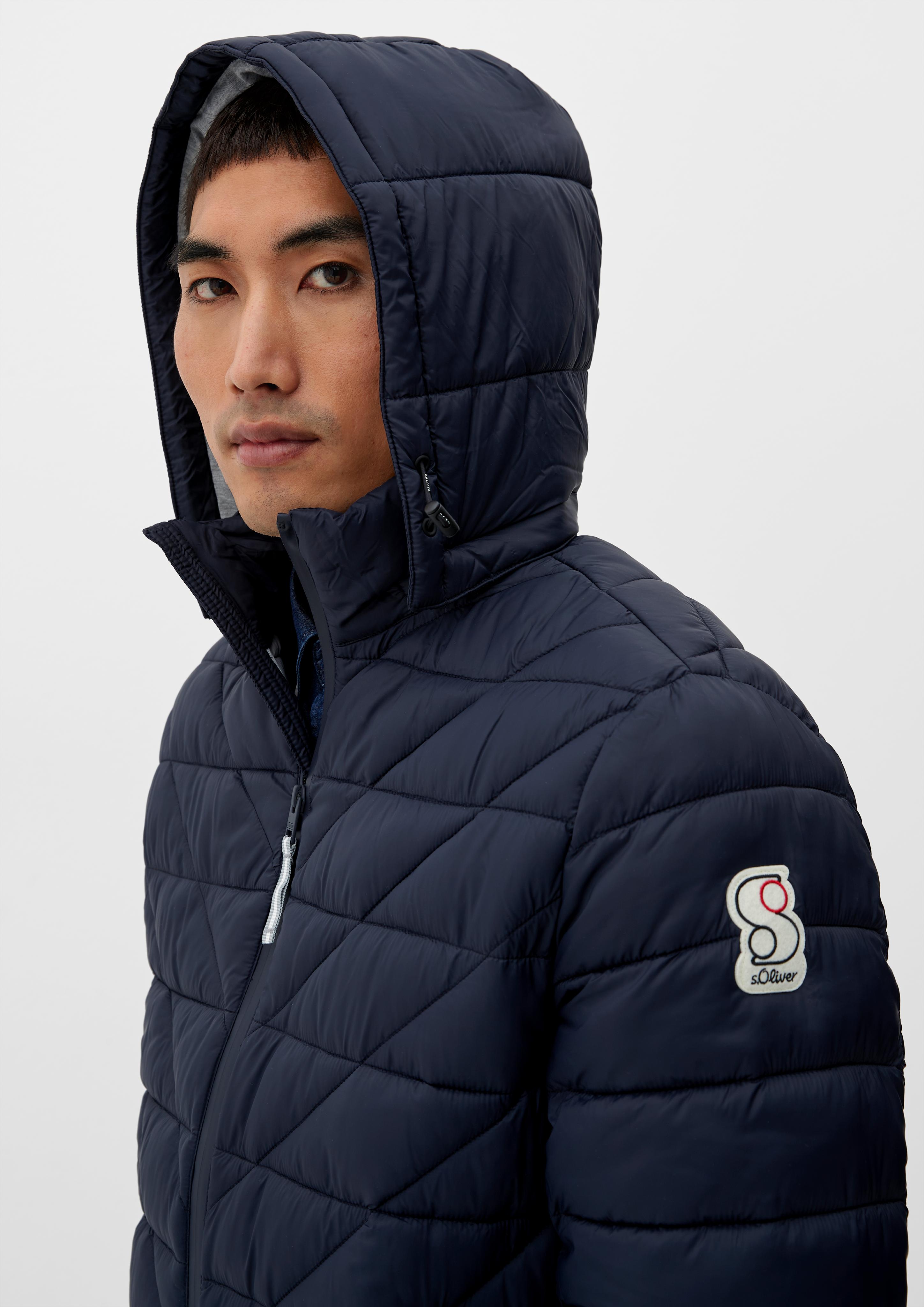 Steppjacke mit abnehmbarer Kapuze  2127131-5958