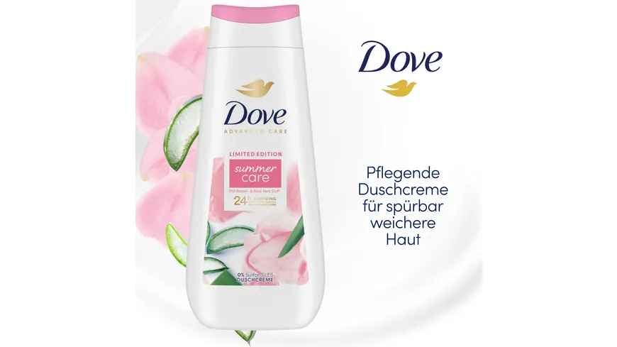 Dove advanced summer care limited Edition Duschcreme 225 ml