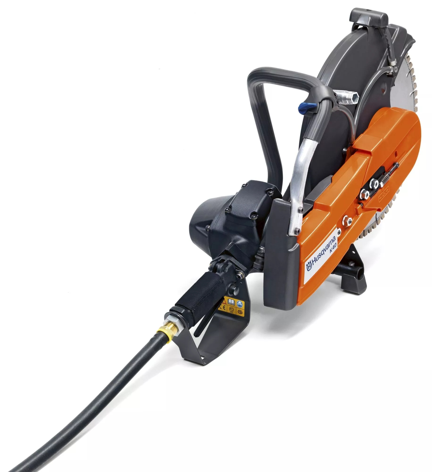 Sega troncatrice Husqvarna 968372401 K40 da 350 mm + lama diamantata S45