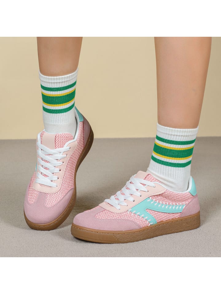 Ital-Design Freizeitschuh in Rosa günstig kaufen