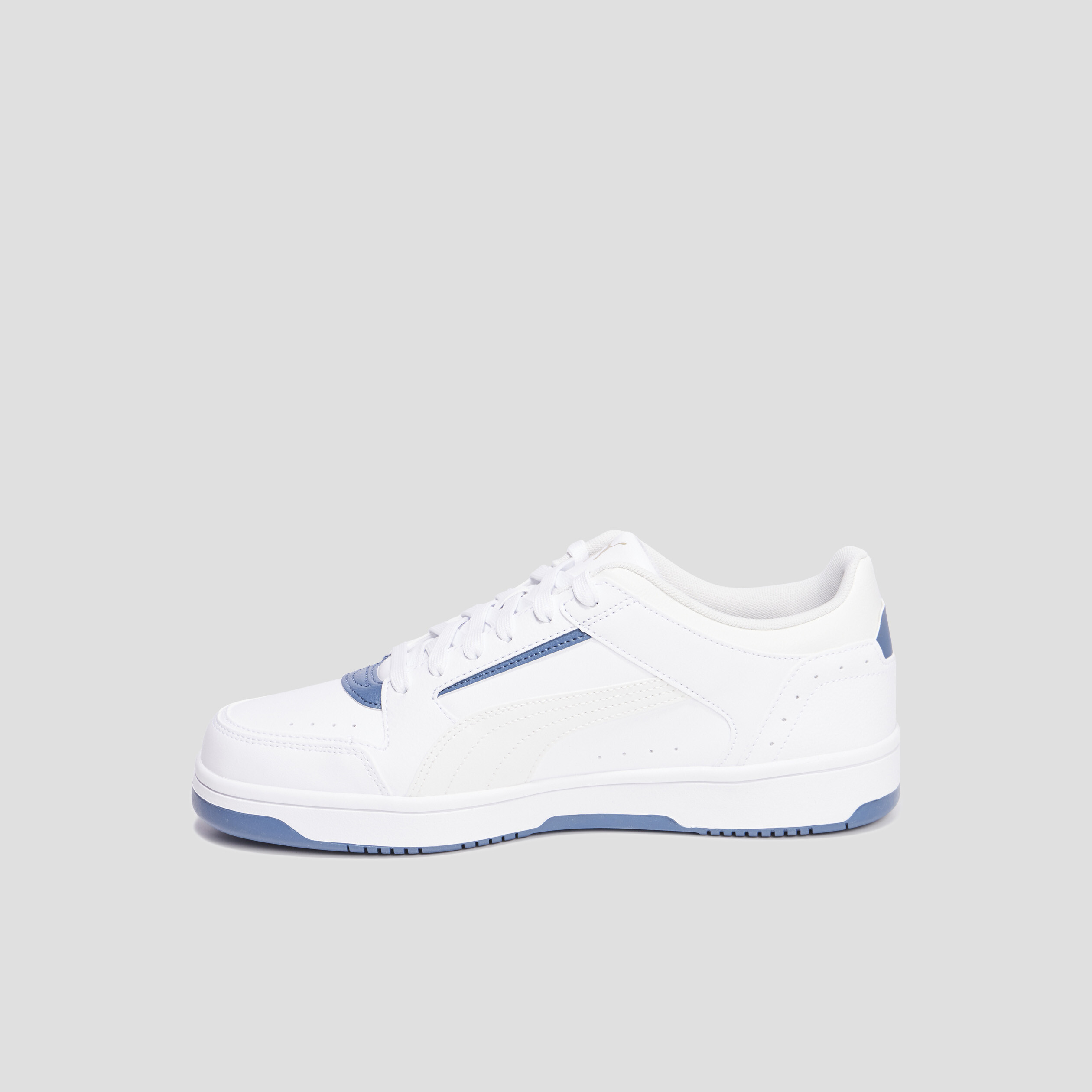 Tennis basses à lacets Puma Rebound Joy blanc homme | La Halle
