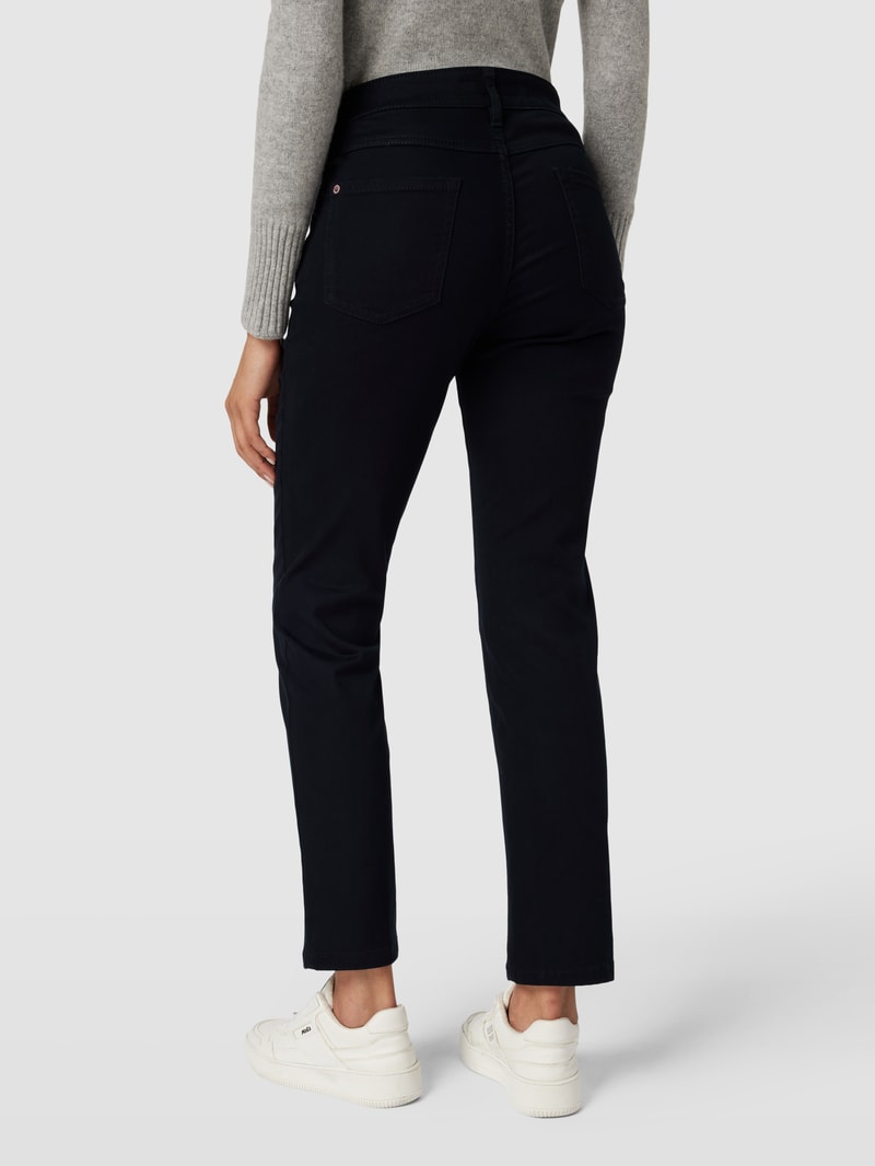 Jeans im 5-Pocket-Design Modell 'CORA' in marineblau