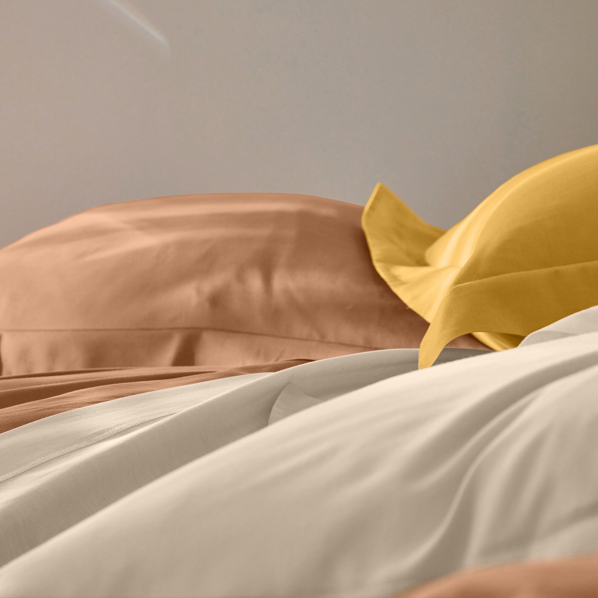 Linge de lit uni coton