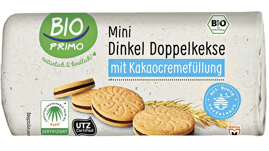 BIO PRIMO Bio Mini Dinkel Doppelkeks 90 g