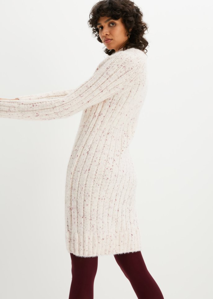 Strickkleid mit Wollanteil