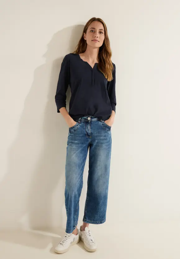 CECIL Tunikashirt in Unifarbe