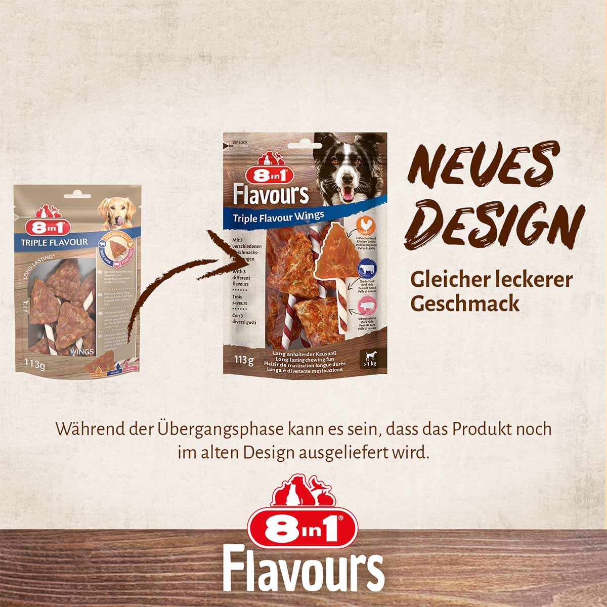 8in1 Triple Flavour Wings günstig kaufen bei ZooRoyal