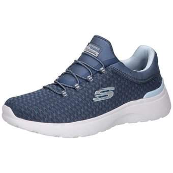 Skechers Slip On Sneaker in blau