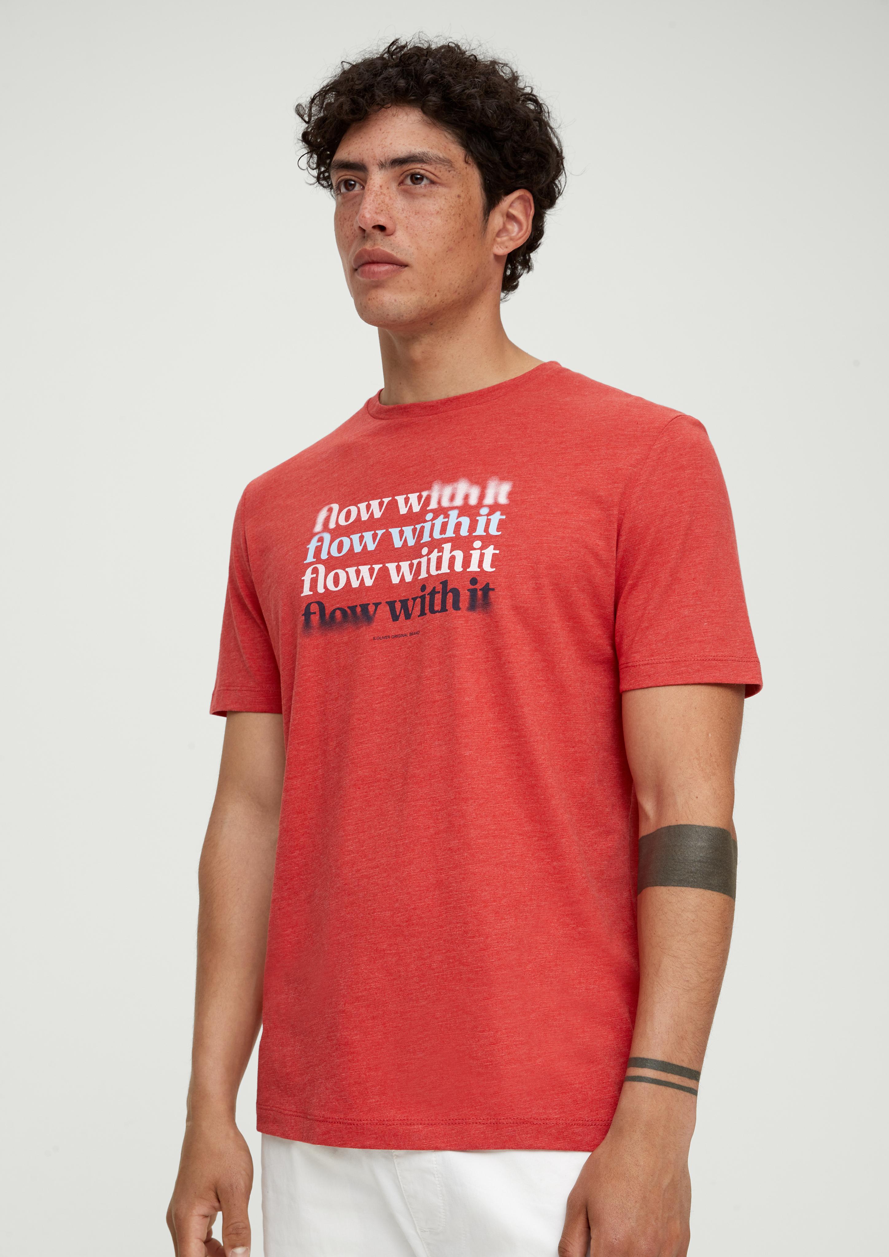 T-Shirt mit Frontprint  2131554-30D1