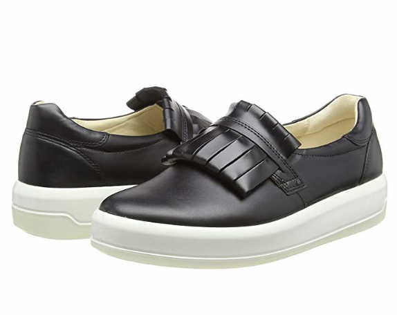 ECCO Klassische Slipper schwarz