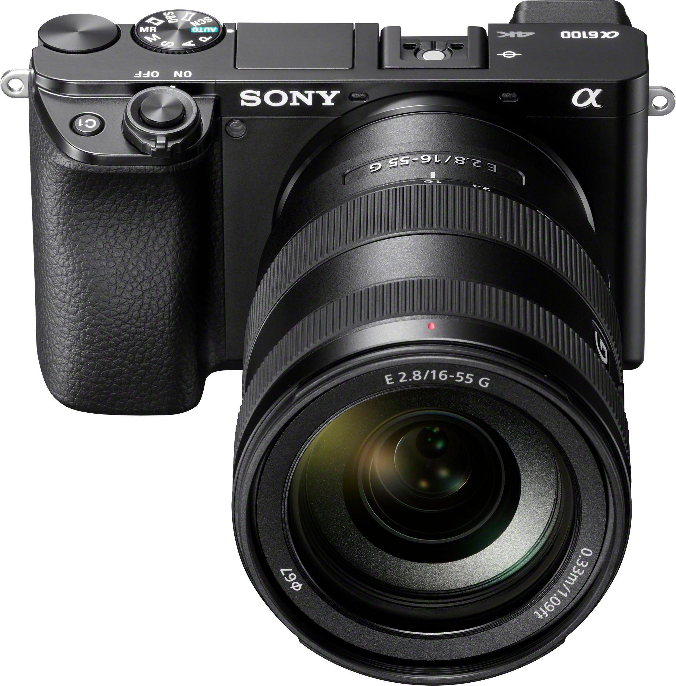 Sony SEL1655G E-Mount Standard Zoom Objektiv, (E 16-55mm F2.8 G, APS-C)