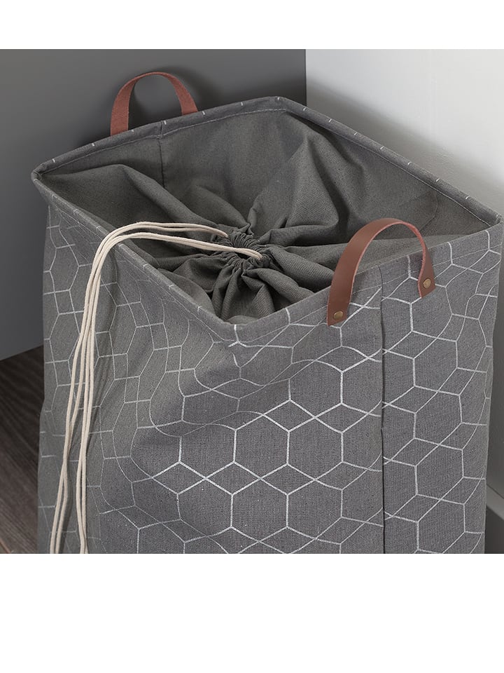 Sealskin Wäschebehälter in Grau - (B)30 x (H)50 x (T)40 cm günstig kaufen onesize
