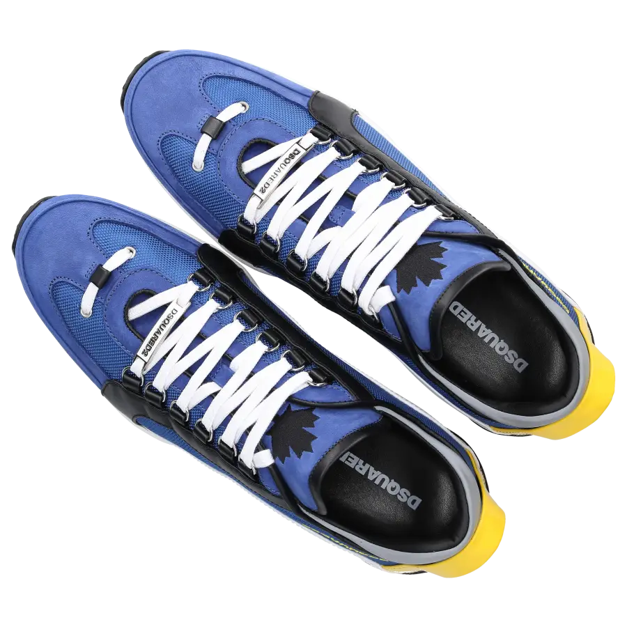 Dsquared2 - Sneaker low LEGENDARY Nubukleder Nylon - blau