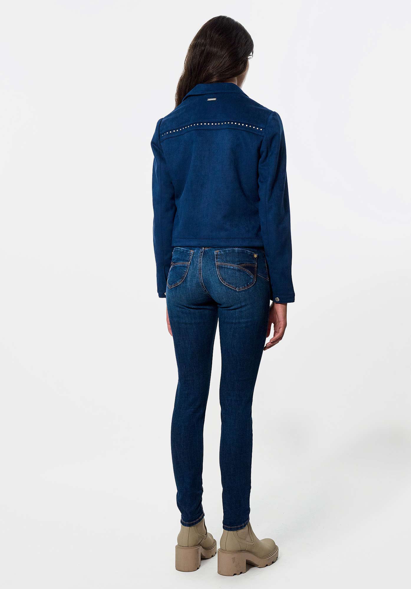 DYLAN  Veste bleue Femme