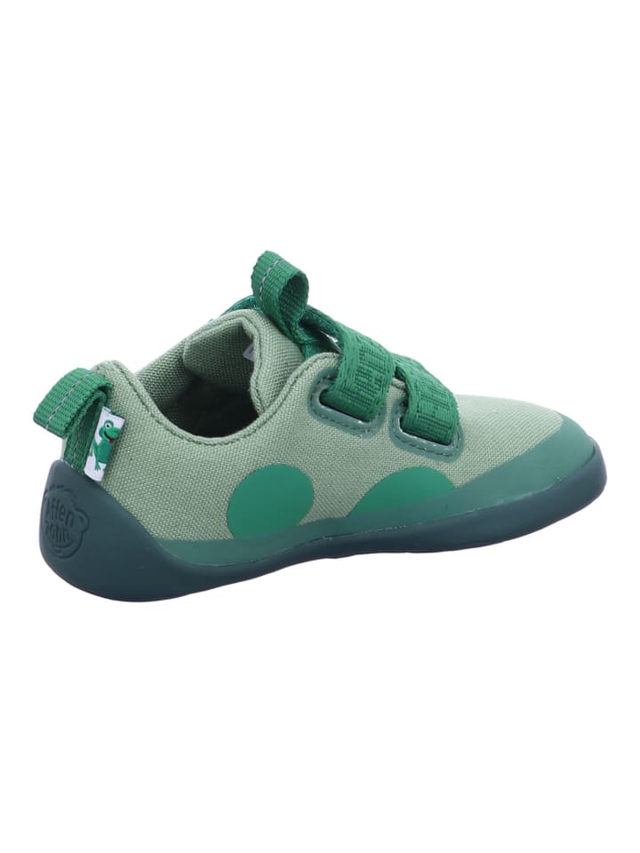 Affenzahn Jungen- Halbschuhe Halbschuh Baumwolle Lucky  Frosch in Grün günstig kaufen