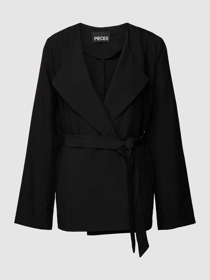 Blazer mit Reverskragen Modell 'BOSS' in black