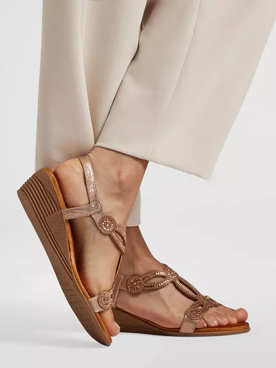 Graceland Keilsandalette