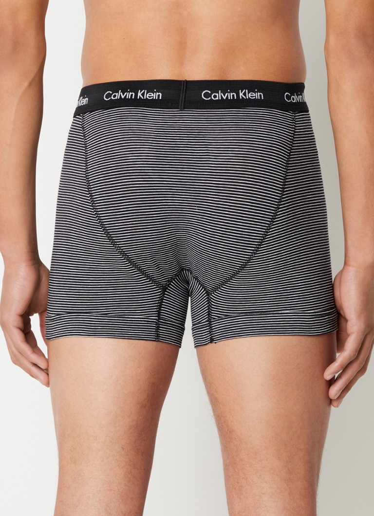 Lot de 3 boxers Calvin Klein avec ceinture logotée