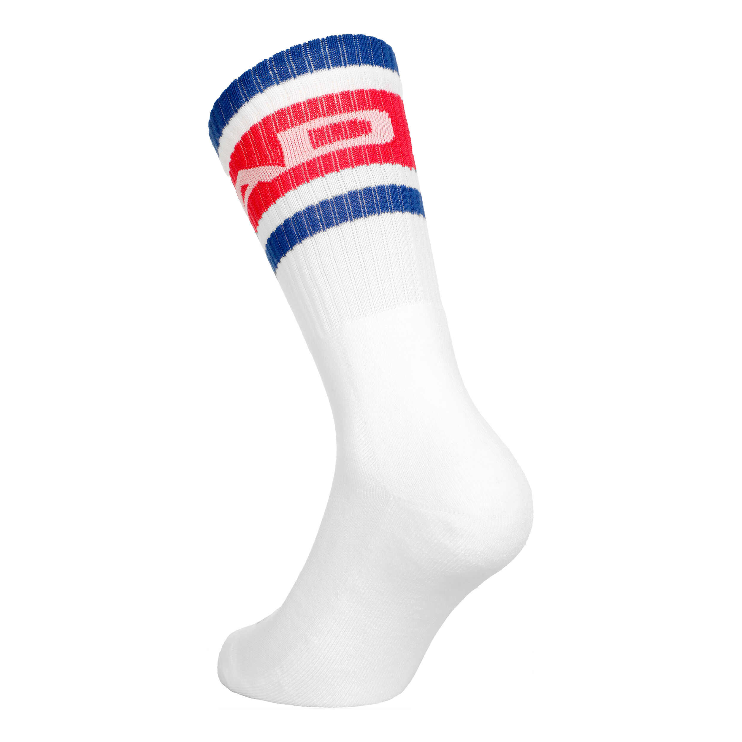 Crew Tennissocken - Weiß, Mehrfarbig