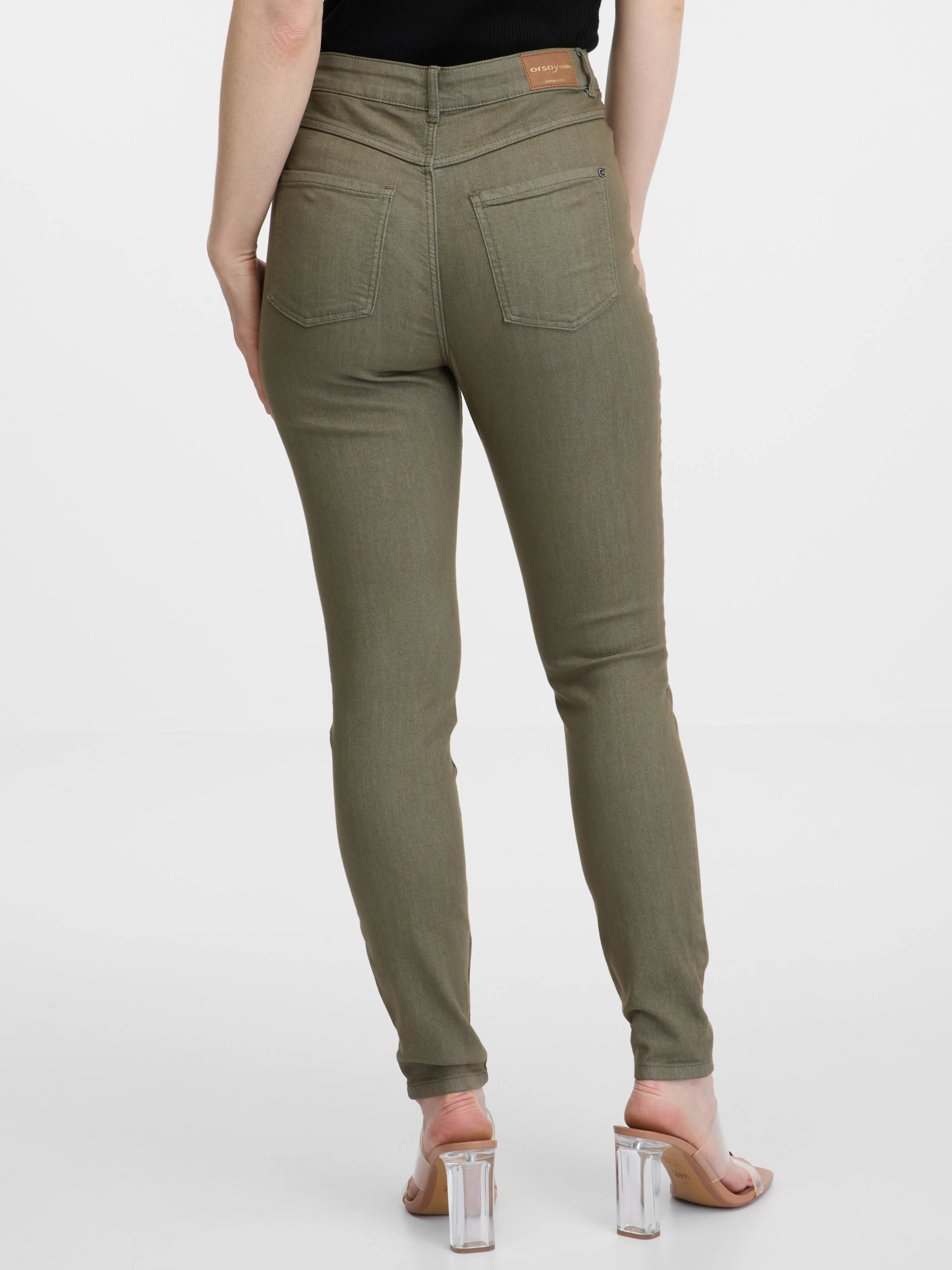 Khaki Damen Skinny Fit Jeans ORSAY