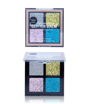 REVOLUTION Artist Collection Glitter Balm Palette Make-up Palette-5.6 g