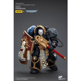 Warhammer 40k Actionfigur: Ultramarines - Chaplain in Terminator Armour