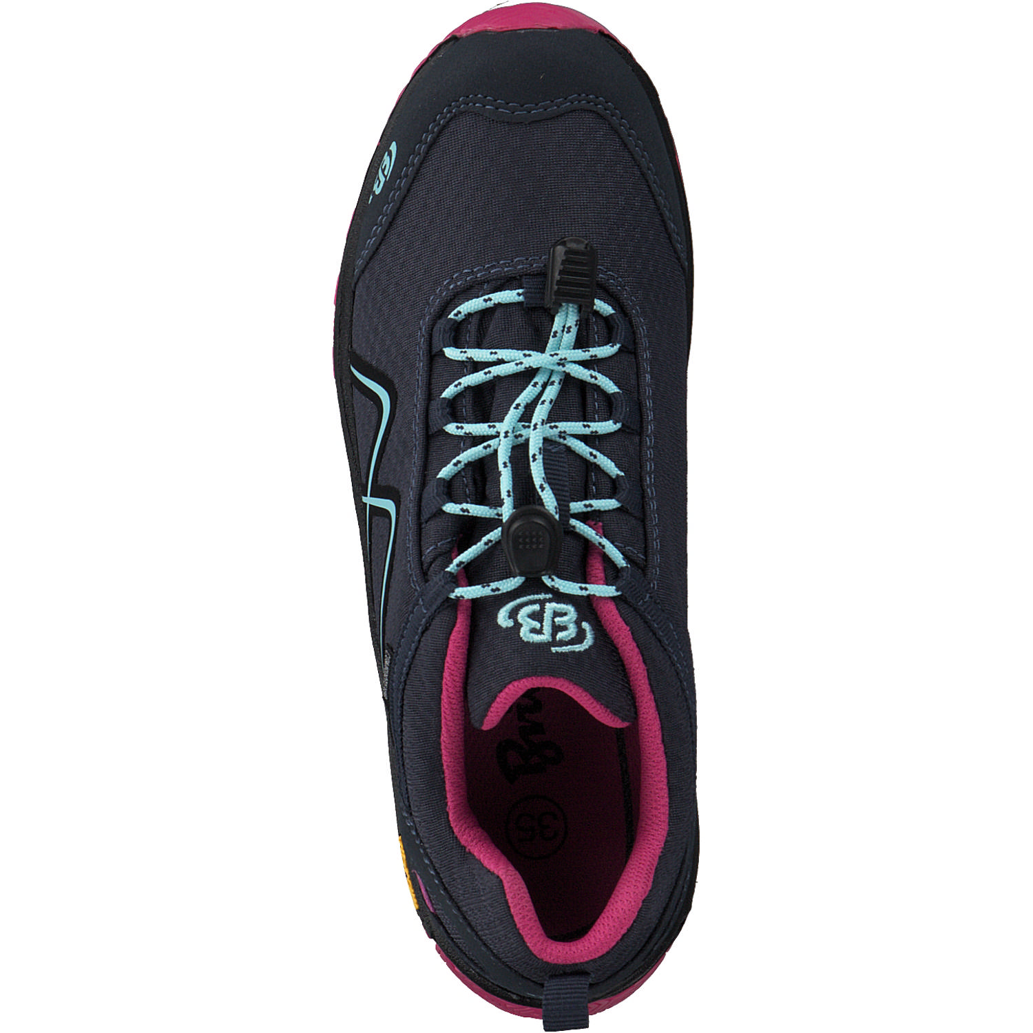 EB-Sport 42108, Trekkingschuhe, Damen, Pink (AERPNK/FTWWHT/CLELIL)