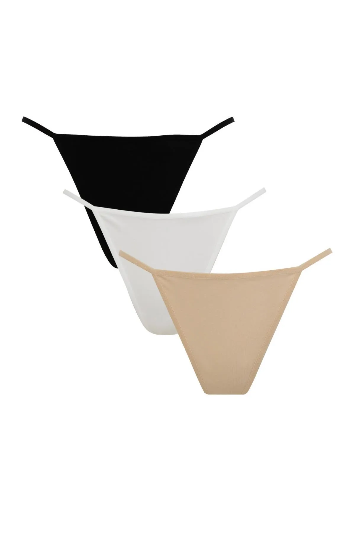 DeFacto  Fall in Love 3-teiliges String-Slip-Höschen