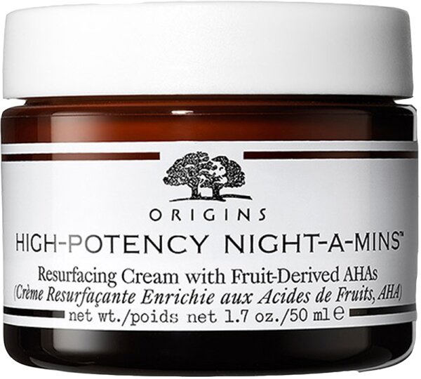 Origins High-Potency Night-A-Mins Resurfacing Cream with Fruit-Derived AHAs Gesichtscreme