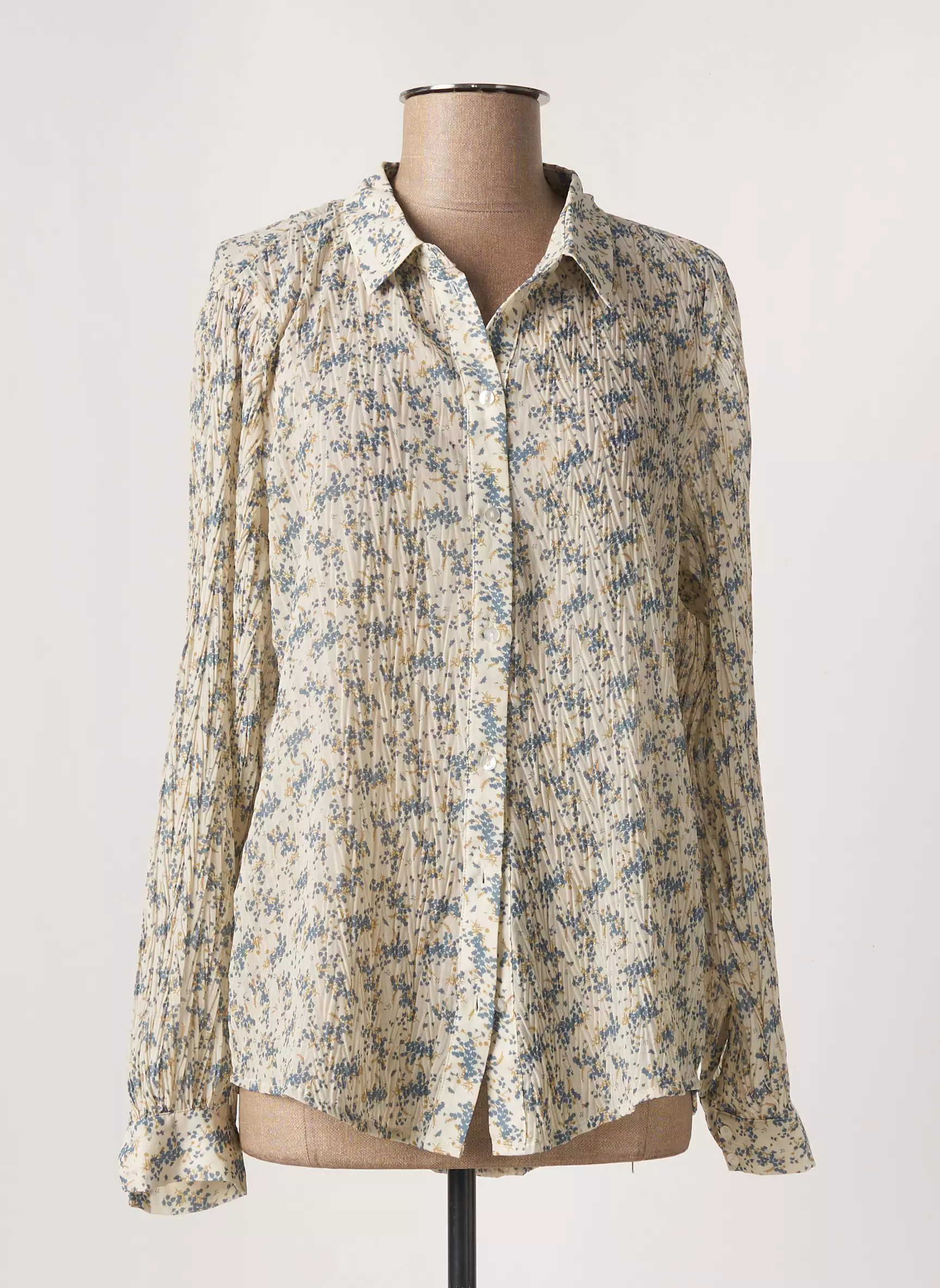 Vila Chemisiers Femme couleur beige
