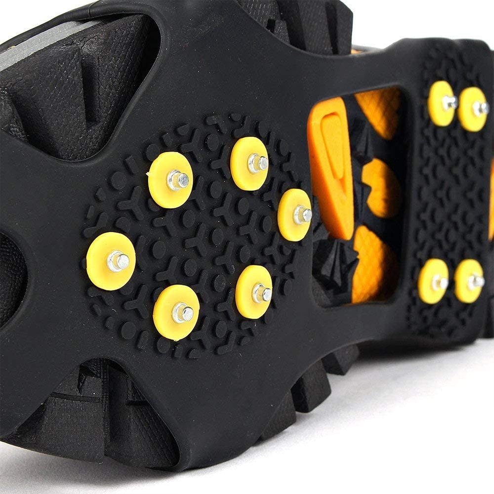 Jormftte Anti Slip Steigeisen Slip-on für Outdoor Kletterschuh